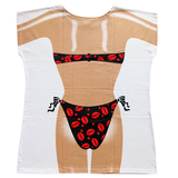 Hot Lips Women's Cover Up