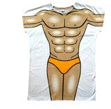 Orange Speedo Men's Cover up