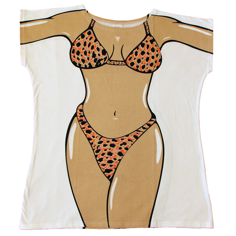 Leopard Skin Women's Cover Up from Body Dreams